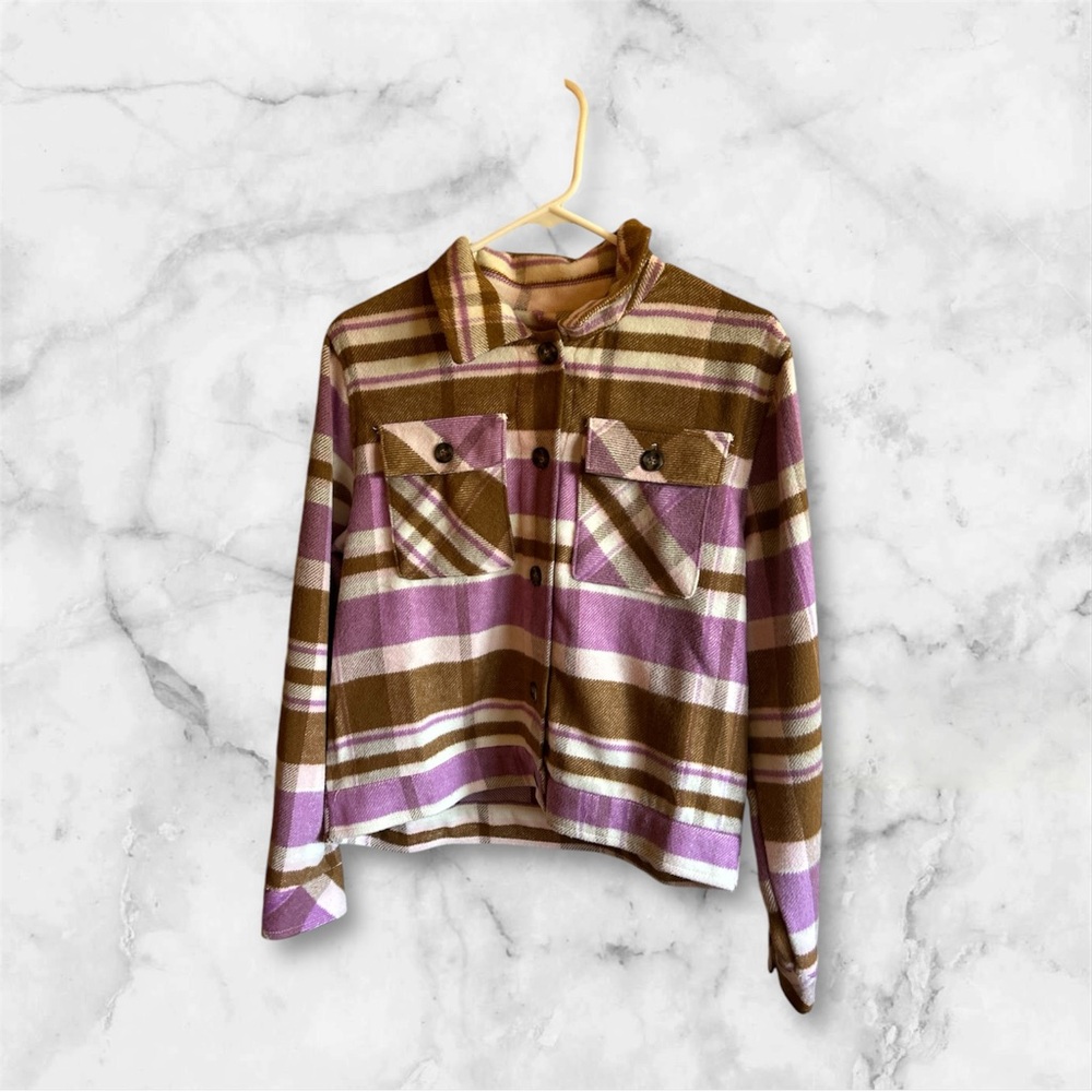 Kensie, plaid, flannel jacket. NWT